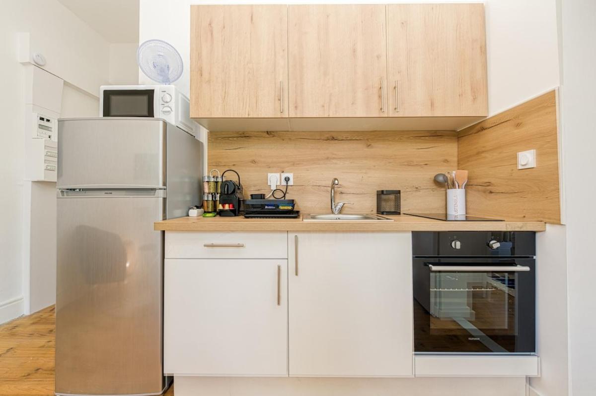 2 Pieces Tout Confort, Deco Moderne, Wifi Fibre Grenoble Exterior photo